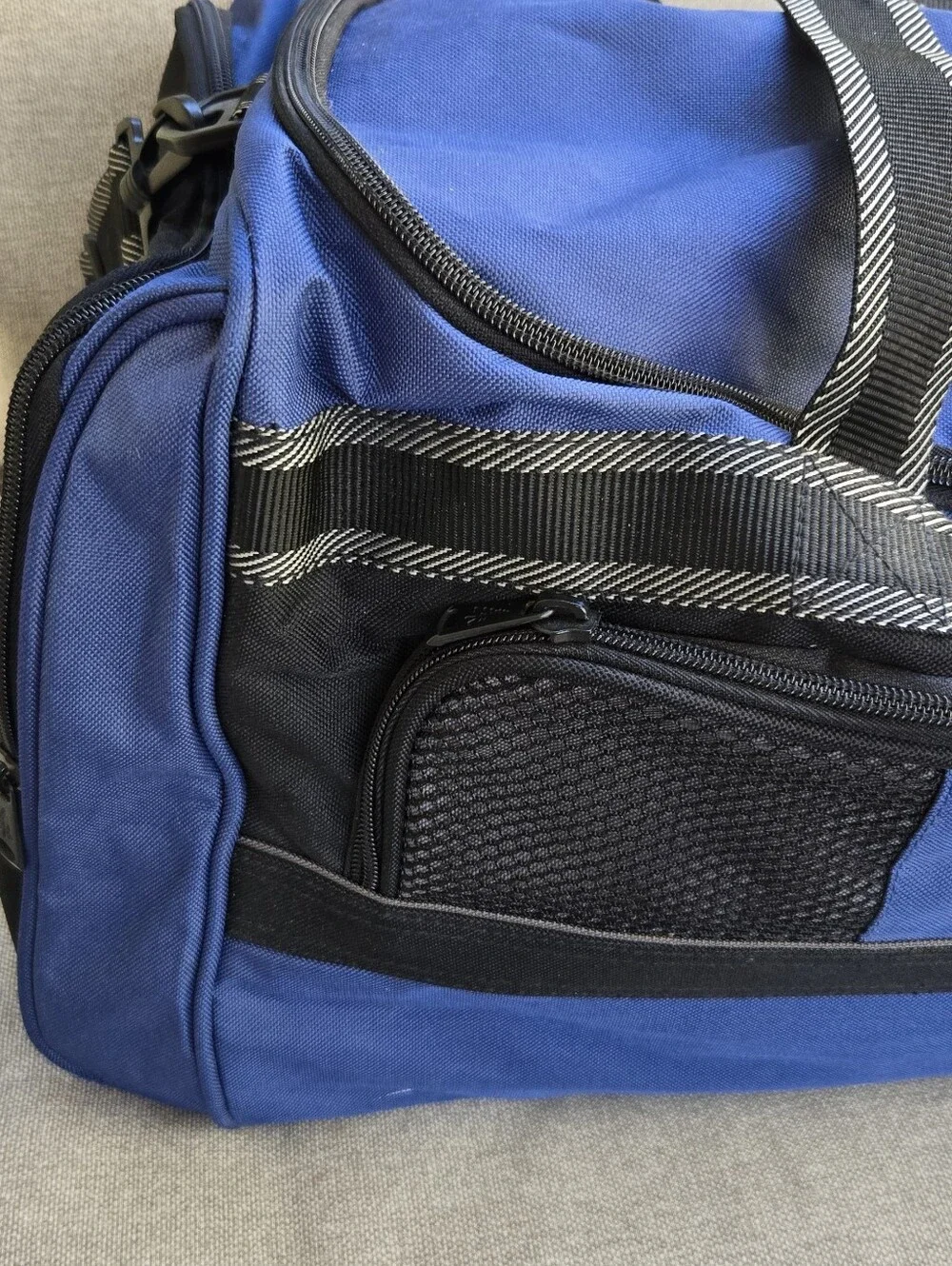 Northwest Trails Outdoor Life Men's Royal Blue and Black Duffel Bag